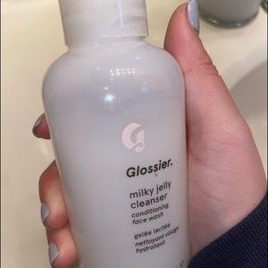BRAND NEW never used glossier milky jelly cleanser
